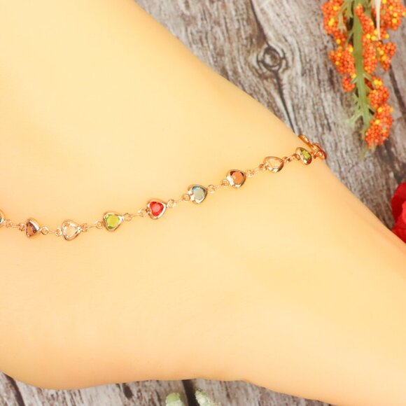 "Dainty Anklet for Women – Elegant Everyday Jewelry & Perfect Gift | MLCRC1307 - Picture 6 of 10